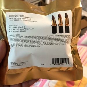 Sephora Makeup - Pat McGrath skin show trio mini matte lipstick Sephora Makeup - Pat McGrath skin show trio mini matte lipstick